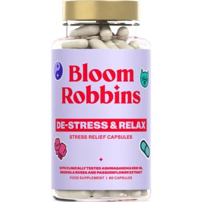 Bloom Robbins Stress No More Vitamíny proti stresu s Ashwagandhou 60 ks