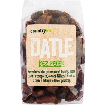 Country Life Datle sušené bez pecek 500 g
