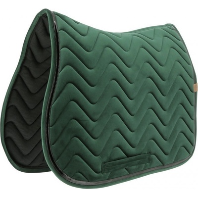 EQUITHEME Glossy podsedlová dečka tm.zelená – Zboží Mobilmania