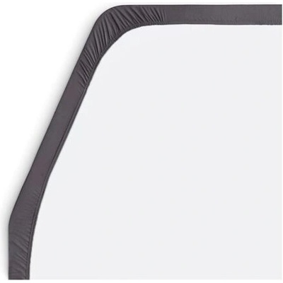 Walra Elastické prostěradlo Jersey antracit umístění vpravo W1470040 130–160 × 180–210