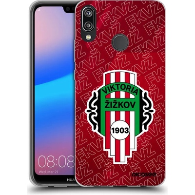 Picasee silikónový prehľadný obal pre Huawei P20 Lite - FK Viktoria Žižkov B