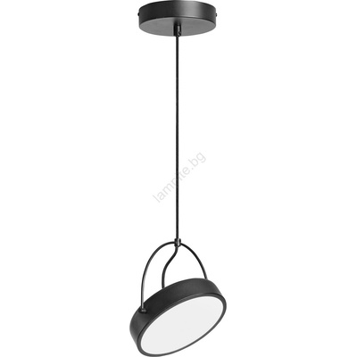 OSRAM - LED висяща лампа на кабел DECOR PUCK LED/12W/230V CRI 90 черна (P227810)