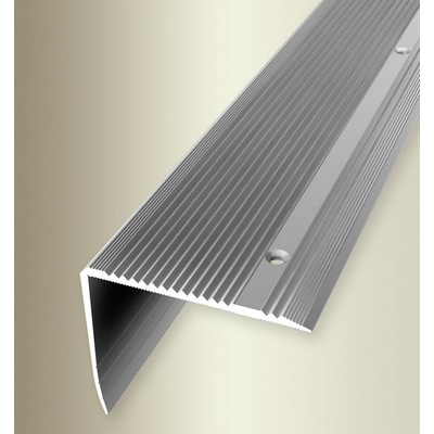 Küberit Schodová lišta stříbro 530 F4 55x70 mm 2,5 m