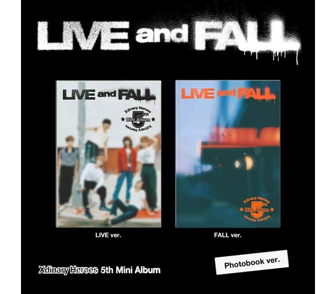 Xdinary Heroes Live and Fall CD