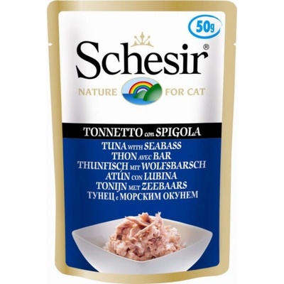 Schesir Cat Adult Tuňák a mořský okoun 50 g