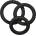 You2Toys Lust Cock Ring Trio 504297 Black