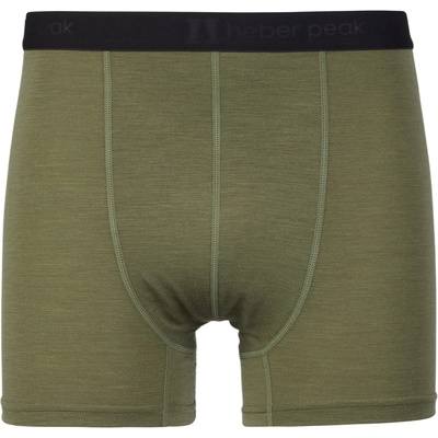 Heber Peak Мъжко мериносово термобельо Heber Peak MerinoMix165 PineconeHe. Boxer Merino base layer - Lucky Green - размер XXL (015-2302-0415)