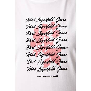 Karl Lagerfeld Jeans тениска дамска с памук (B3W17021)
