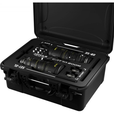 DZO Optics DZOFilm Catta 35-80mm & 70-135mm T2.9 E-Mount Cine Zoom 2-Lens Bundle