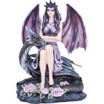 Nemesis Now Статуетка Nemesis Now Adult: Gothic - Dragon Rose, 27.3 cm (D7396A26)