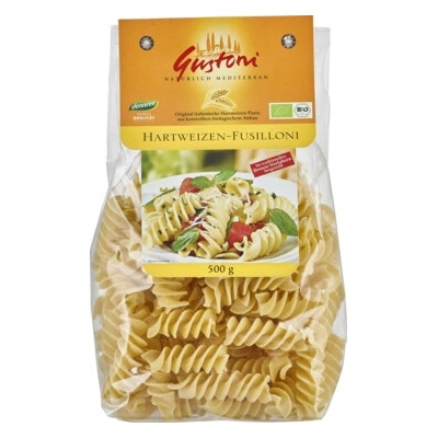 Gustoni Fusilloni maxi bio 0,5 kg