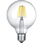 TRIO Топла бяла LED/с нажежаема жичка крушка E27, 7 W Globe - Trio (988-600)