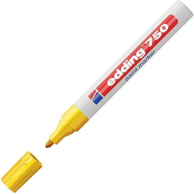 edding Перманентен маркер 750, цвят жълт (1010120356)