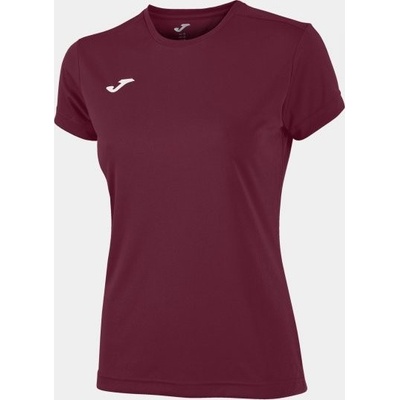 Joma Dámske tričko COMBI WOMAN SHIRT BURGUNDY