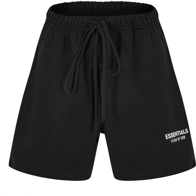 Fear of god essentials Поларени къси панталони FEAR OF GOD ESSENTIALS Men's Fleece Jogger Shorts - Jet Black