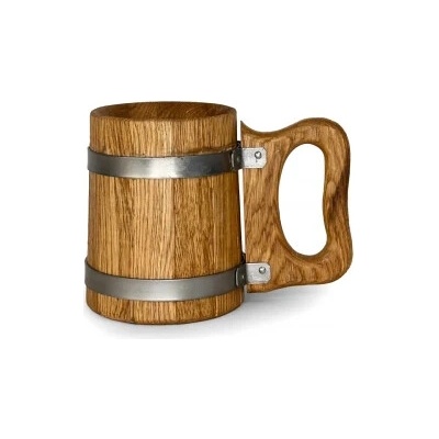 BonPos Dřevěný korbel 1 l