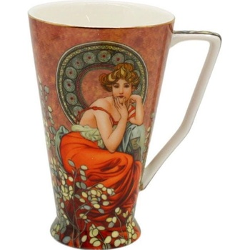 Home Elements Porcelánový hrnček Mucha tmavý 500 ml