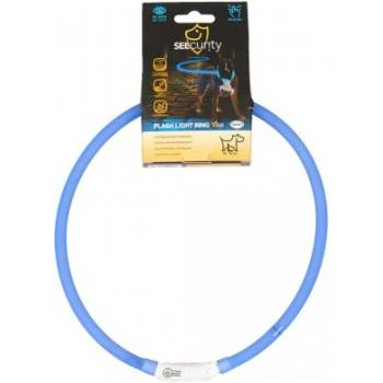 Duvoplus USB - светещ нашийник за кучета - син, обиколка 70 см, Белгия - 1270005