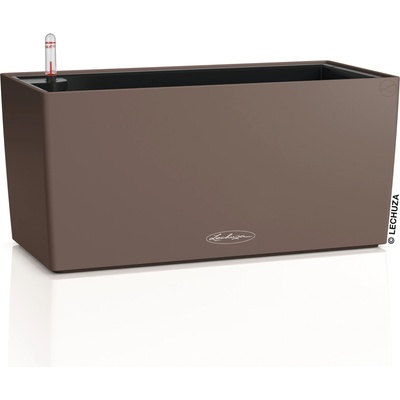 Lechuza Samozavlažovací truhlík Balconera Color 40 cm, hnědá