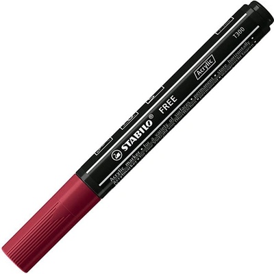 Stabilo Free Acrylic T300 kulatý hrot 2-3 mm purpurový 452879
