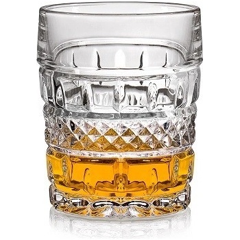 Crystal Bohemia křišťálové sklenice na whisky Brittany 6 ks 240 ml