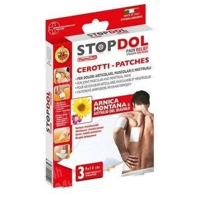 STOPDOL náplasti proti bolesti 9 × 14 cm 3 ks