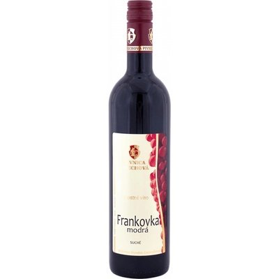 Pivnica Orechová Frankovka Modrá DSC 12% 0,75 l (čistá fľaša)