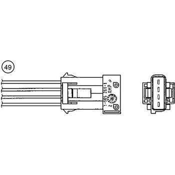 Lambda sonda NGK OZA575-GM1