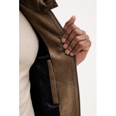 Tommy Hilfiger Кожено яке Tommy Hilfiger (MW0MW42976)