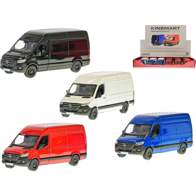Mikro Trading Auto Mercedes-Benz Sprinter kov na spätný chod biela