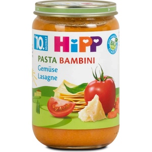Hipp Био ястие Hipp - Лазаня със зеленчуци, 220 g (6410) - ozone