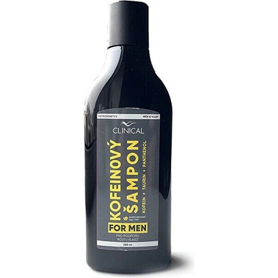 CLINICAL NUTRICOSMETICS Clinical Kofeinový šampon FOR MEN 250 ml