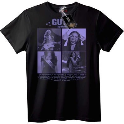 NOONEBRAND Тениска GUT (Разляна) Списък с Песни - 6XL, White