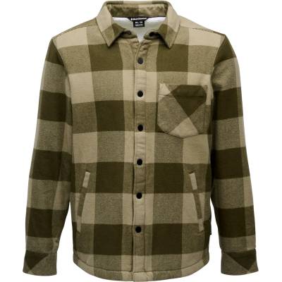 Black Diamond Мъжка риза с копчета Black diamond Project Lined Flannel Shirt - Dark Moss / Pine Smoke (033-2091-0511)