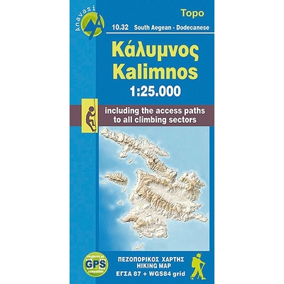 Anavasi Kalymnos 1:25,000