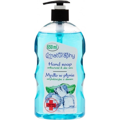 Naturaphy tekuté mydlo antibakteriálne aloe vera 650 ml