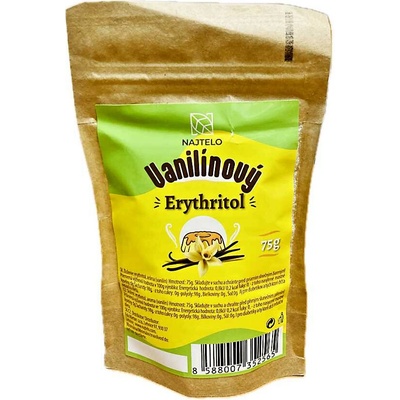 Najtelo Vanilinový Erythritol 75 g