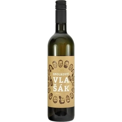 Vinařství Volařík Spolkový vlašák moravské zemské suché bílé 2024 12,5% 0,75 l (holá láhev)