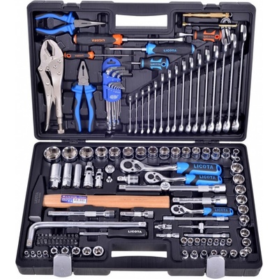 Licota Sada nářadí s Gola sadou 1/4", 3/8" a 1/2", 131 ks - LIALK8022F – Zboží Mobilmania