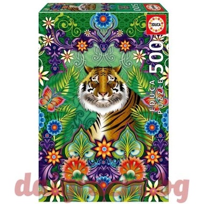 Educa Пъзел educa 19912 - 500 части - Бенгалски тигър (edu19912)