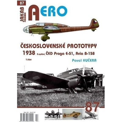 AERO 87 Československé prototypy 1938 ČKD Praga E-51, Avia B-158 1.část - Kučera Pavel