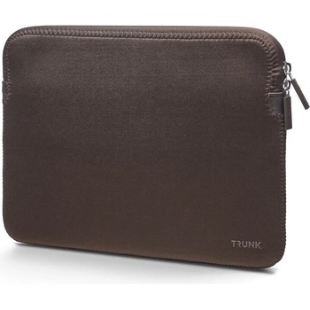 Trunk Удароустойчив неопренов калъф за Macbook Pro 13 и Macbook Air 13 (от модел 2017 и по-нов) - Trunk Laptop Sleeve (2022) (тъмнокафяв) (TR-ALSPA13-JAV)