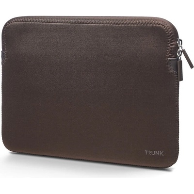 Trunk Удароустойчив неопренов калъф за Macbook Pro 13 и Macbook Air 13 (от модел 2017 и по-нов) - Trunk Laptop Sleeve (2022) (тъмнокафяв) (TR-ALSPA13-JAV)