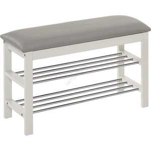 Halmar Shoe rack 48x81 см бял/сив (HA0086)
