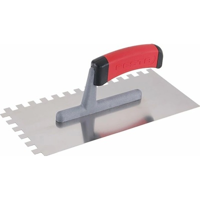 FESTA Hladítko nerez gumová rukojeť 280x130mm zub e10 31144.01
