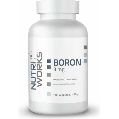 NutriWorks Boron 120 kapsúl