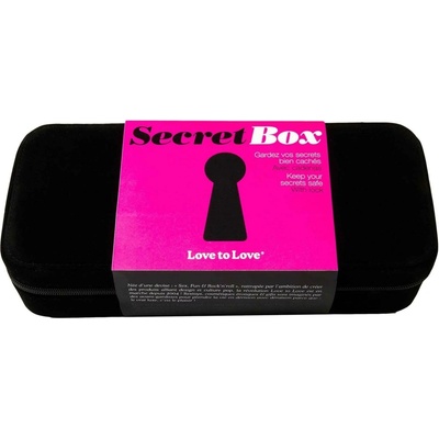 Luxusní kufřík na erotické pomůcky Love to Love Secret box