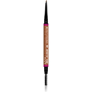NYX Professional Makeup Blade & Shade молив за вежди с четка цвят 05 Auburn гр