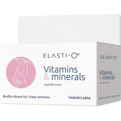 Elasti-Q Vitamins and Minerals s post.uvolňov 30 tablet