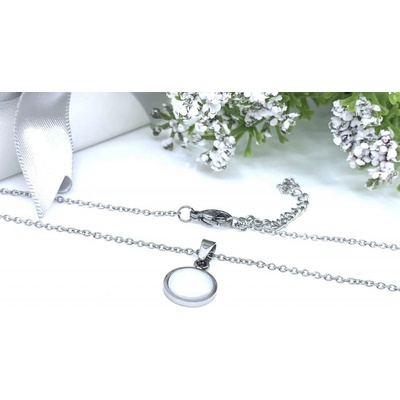 Jan Kos Jewellery Řetízek s přívěskem z oceli 12106346